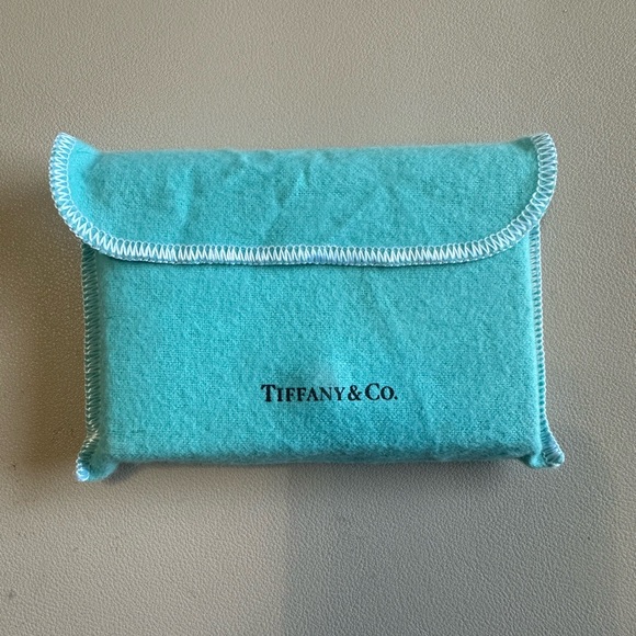 Tiffany card wallet -calf skin blue - Picture 2 of 9